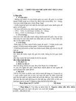 Tải Giáo án Lịch sử lớp 8 bài 13: Chiến tranh thế giới thứ nhất (1914 - 1918) - Giáo án điện tử môn Lịch sử lớp 8