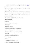 Tải Lập dàn ý Tả người thân yêu và gần gũi nhất với mình (ông, bà, cha, mẹ, anh, chị,…) - Dàn ý chi tiết tả người thân lớp 6