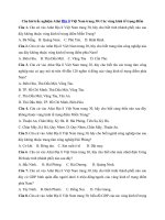 Tải Câu hỏi trắc nghiệm Atlat Địa lý Việt Nam trang 30: Các vùng kinh tế trọng điểm (Có đáp án) - Bài tập trắc nghiệm Atlat Địa lý trang 30