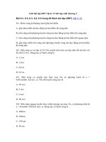 Tải Giải bài tập SBT Vật lý 12 bài tập cuối chương 2 - Sóng cơ và sóng âm