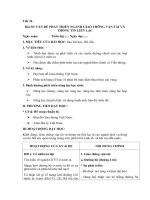 Tải Giáo án Địa lý 12 bài 30: Vấn đề phát triển ngành giao thông vận tải và thông tin liên lạc - Giáo án điện tử môn Địa lý lớp 12