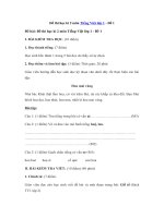 Tải Đề thi học kì 2 môn Tiếng Việt lớp 1 - Đề 1 - Đề kiểm tra học kì 2 môn Tiếng Việt lớp 1 có đáp án