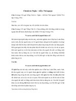 Tải Chính tả lớp 4 (Nghe - viết): Nói ngược - Giải bài tập SGK Tiếng Việt 4 tập 2