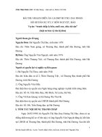 Bài thu hoạch diễn án số 07 dân sự nguyệt , hảo   tranh chấp ly hôn, nuôi con, chia tài sản