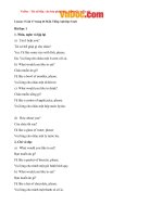 Tải Giải bài tập SGK Tiếng Anh lớp 5 Chương trình mới Unit 17: What Would You Like To Eat? - Để học tốt Tiếng Anh 5 thí điểm