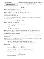 Tải Đề thi học sinh giỏi môn Toán lớp 6 năm học 2019 - 2020 - Đề 2 - Đề thi HSG lớp 6 môn Toán có đáp án