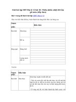 Tải Giải bài tập SBT Địa lý 12 bài 10: Thiên nhiên nhiệt đới ẩm gió mùa (tiếp theo) - Giải bài tập SBT Địa lý 12