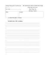 Tải Đề thi khảo sát chất lượng đầu năm môn Tiếng Việt lớp 5 trường Tiểu học số 1 Trà Sơn, Quảng Ngãi năm học 2014 - 2015 - Đề khảo sát đầu năm môn Tiếng Việt lớp 5 có đáp án