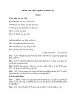 Tải Đề thi thử THPT quốc gia 2020 môn Văn (Đề 5) - Đề luyện thi đại học môn Văn có đáp án