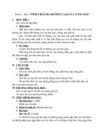 Tải Giáo án Toán: Tính chất ba đường cao của tam giác - Giáo án điện tử môn Toán lớp 7