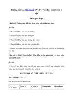 Tải Các dạng bài tập môn Cơ sở lý luận Mô đun 2 - Gợi ý học tập môn Cơ sở lý luận mô đun 2