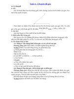 Tải Toán lớp 6 - Chuyên đề về góc - Bài tập ôn tập Hình học lớp 6