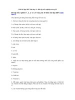 Tải Giải bài tập SBT Sinh học 11: Bài tập trắc nghiệm trang 38 - Giải bài tập SBT Sinh học lớp 11