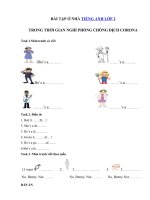 04 - Ôn tập tiếng Anh lớp 2 giữa học kì 2 có đáp án