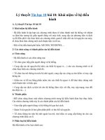 Tải Tin học 10 bài 10: Khái niệm về hệ điều hành - Lý thuyết và bài tập trắc nghiệm môn Tin học lớp 10