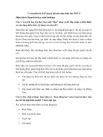 Tải 11 câu phân tích kế hoạch bài dạy môn Sinh học THCS - 11 câu hỏi phân tích modul 1 môn Sinh THCS