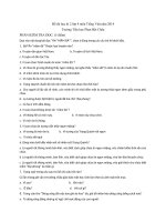 Tải Đề thi học kì 2 lớp 4 môn Tiếng Việt năm 2014 Trường Tiểu học Phan Bội Châu - Đề thi học kì 2 lớp 4 môn Tiếng Việt