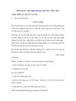 Tải Đề thi học kì 1 môn Tiếng Việt lớp 3 năm 2019 - 2020 - Đề 14 - Đề kiểm tra học kì 1 lớp 3 môn Tiếng Việt có đáp án