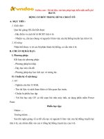 Tải Giáo án Công nghệ 11 bài 33: Động cơ đốt trong dùng cho ô tô - Giáo án điện tử Công nghệ 11