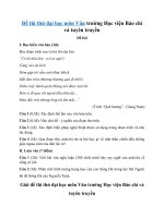 Tải Đề thi thử THPT Quốc gia năm 2020 môn Văn Học viện Báo chí và Tuyên truyền - Đề thi thử đại học môn Văn 2020 có đáp án