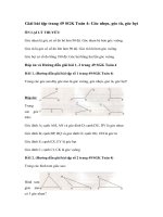 Tải Toán lớp 4 trang 49: Góc nhọn, góc tù, góc bẹt - Giải bài tập Toán lớp 4: Góc nhọn, góc tù, góc bẹt