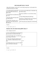 Tải Giải bài tập SBT Vật lý 11 bài 29 - Thấu kính mỏng