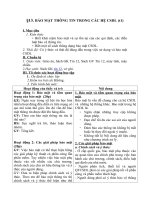 Tải Giáo án môn Tin học lớp 12 bài 42 - Bảo mật thông tin trong các hệ CSDL