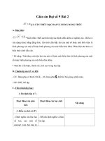 Tải Giáo án Đại số 9 chương 1 bài 2: Căn thức bậc hai và hằng đẳng thức - Giáo án điện tử Đại số 9