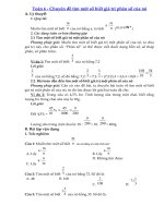 Tải Toán lớp 6 - Chuyên đề tìm một số khi biết giá trị phân số của nó - Bài tập ôn tập Số học lớp 6
