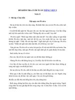 Tải Đề kiểm tra cuối tuần môn Tiếng Việt lớp 5: Tuần 33 - Bài tập cuối tuần môn Tiếng Việt lớp 5