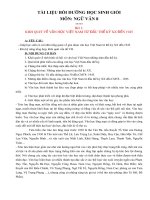 Tải Giáo án bồi dưỡng Học sinh giỏi Văn 8 - Tài liệu bồi dưỡng Học sinh giỏi Văn 8