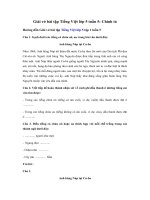 Tải Giải vở bài tập Tiếng Việt lớp 5 tuần 5: Chính tả - Giải vở bài tập Tiếng Việt lớp 5 tuần 5