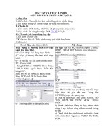 Tải Giáo án môn Tin học lớp 12 bài 27 - Bài tập và thực hành số 8