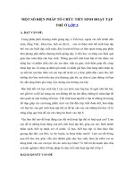 Tải Một số biện pháp tổ chức tiết Sinh hoạt tập thể lớp 5 - Sáng kiến kinh nghiệm lớp 5