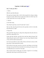 Tải Lập dàn ý tả thầy giáo - Tả thầy giáo