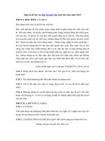 Tải Đáp án đề thi vào lớp 10 môn Văn tỉnh Hà Nam năm 2019 - Đề thi vào lớp 10 môn Văn 2019 có đáp án