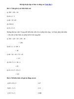 Tải Bài tập luyện tập cơ bản và nâng cao Toán lớp 3 - Nghỉ do dịch Corona - Bài tập Toán lớp 3 làm nhà