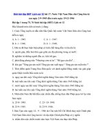 Tải Giải bài tập SBT Lịch sử 12 bài 17: Nước Việt Nam Dân chủ Cộng hòa từ sau ngày 2-9-1945 đến trước ngày 19-12-1946 - Hướng dẫn trả lời câu hỏi sách bài tập Lịch sử 12