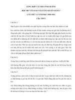 Tải Câu hỏi thi tình huống hội thi Cô giáo tài năng duyên dáng cấp THCS năm 2020 - Cuộc thi Cô giáo tài năng duyên dáng