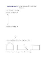 Tải Giải vở bài tập Toán lớp 3 bài 41: Thực hành nhận biết và vẽ góc vuông bằng ê ke - Giải vở bài tập Toán lớp 3 trang 50
