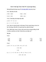 Tải Giải vở bài tập Toán 4 bài 39: Luyện tập chung - Giải vở bài tập Toán 4 tập 1