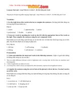 Tải Giải bài tập SGK Tiếng Anh lớp 12 Chương trình mới: Review 4 (Unit 9 - 10) - Để học tốt Tiếng Anh 12 Thí điểm