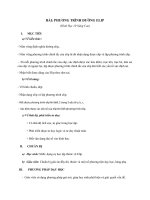 Tải Giáo án Toán: Phương trình đường Elip - Giáo án điện tử môn Toán Hình học lớp 10 nâng cao