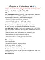 Tải Đề cương ôn thi học kì 1 môn Tiếng Anh lớp 7 năm 2020 - 2021 - Ôn tập tiếng Anh lớp 7 học kì 1 năm 2020 - 2021