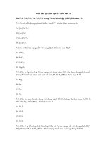 Tải Giải bài tập Hóa học 12 SBT bài 31 - Sắt