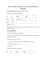 Tải Giải vở bài tập Toán 5 bài 49: Luyện tập Cộng hai số thập phân - Giải vở bài tập Toán 5 tập 1