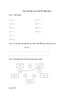 Tải Giải vở bài tập Toán 2 bài 104: Bảng chia 2 - Giải vở bài tập Toán 2 tập 2