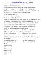 Tải Giải bài tập SBT Lịch sử 12 bài 8: Nhật Bản - Hướng dẫn trả lời câu hỏi sách bài tập Lịch sử 12