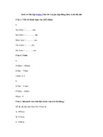 Tải Giải vở bài tập Toán lớp 3 bài 44: Luyện tập Bảng đơn vị đo độ dài - Giải vở bài tập Toán lớp 3 trang 53