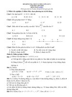Tải Đề thi giữa học kì 1 môn Toán lớp 6 năm 2019 - Đề kiểm tra giữa học kì 1 môn Toán lớp 6 có đáp án
